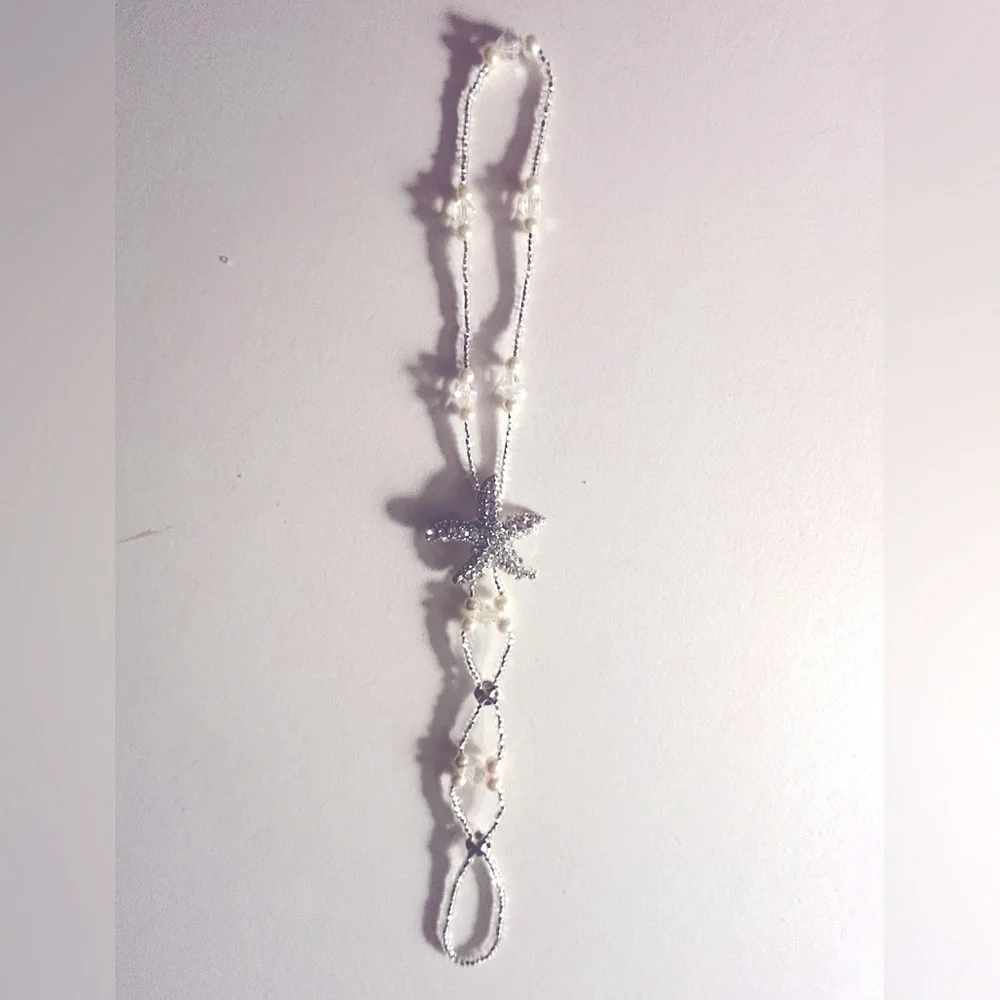 Handmade nwot rhinestone